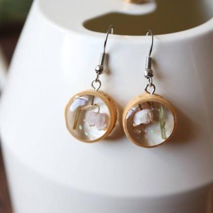 Botanical resin shop jewelry